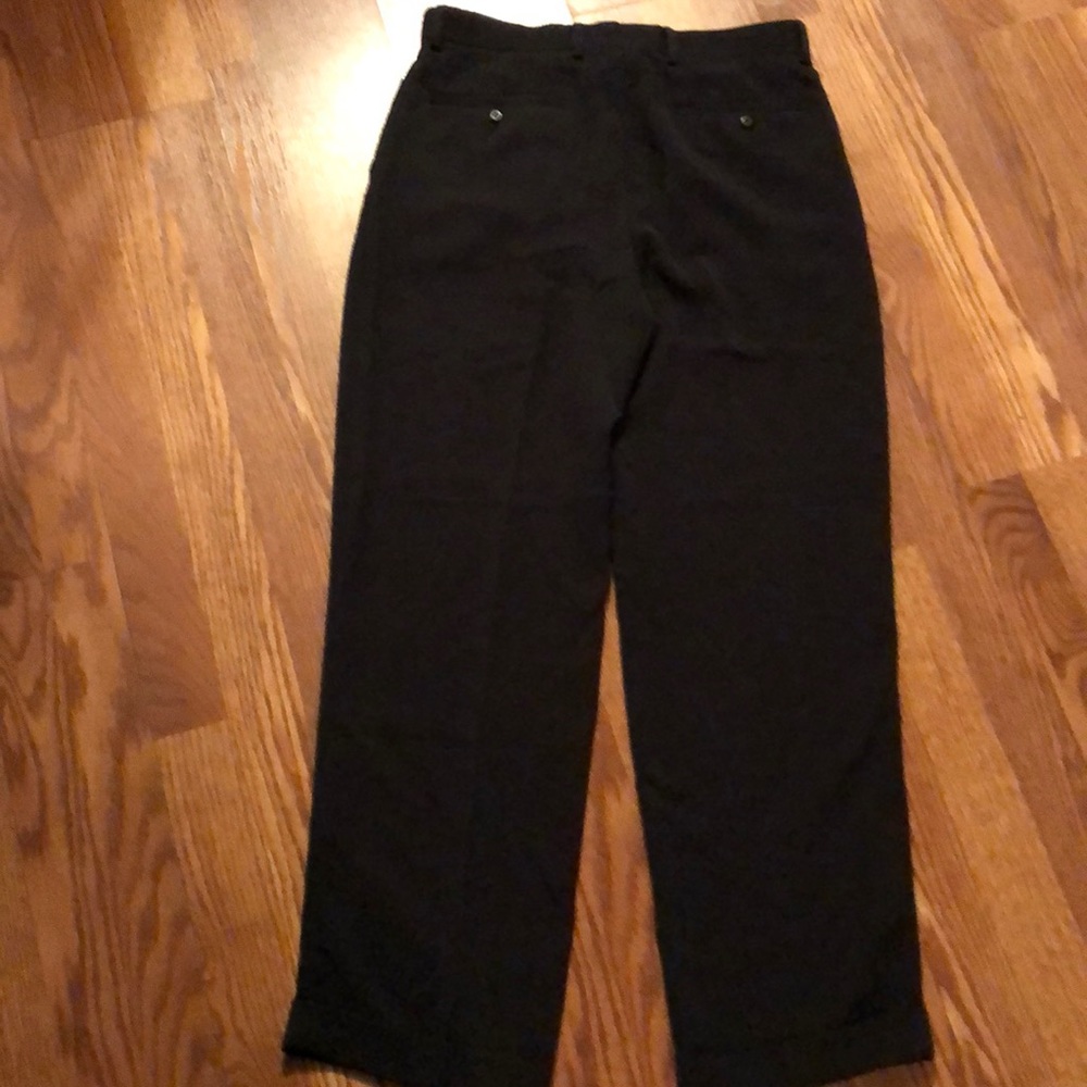 Louis Raphael black slacks - Picture 2 of 8